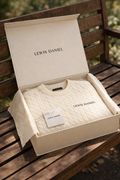 Cable Knit Sweater (Cream)